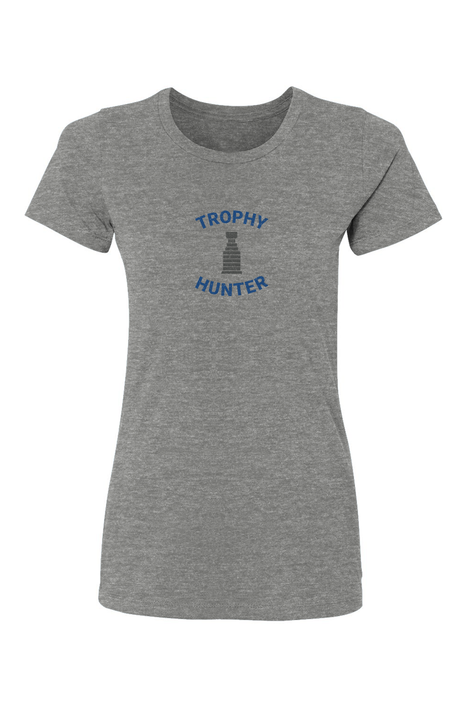 Barn Babe Trophy Hunter Tee Grey | Barn Garb Hockey Threads