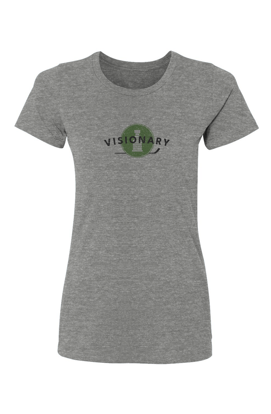 Barn Babe Visionary Tee Grey | Barn Garb Hockey Threads