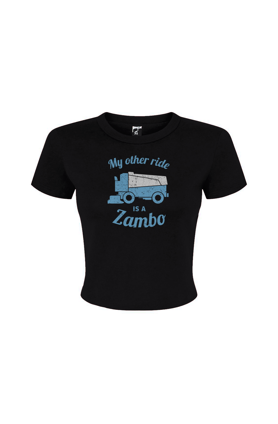 Barn Babe Zambo Baby Tee Black | Barn Garb Hockey Threads