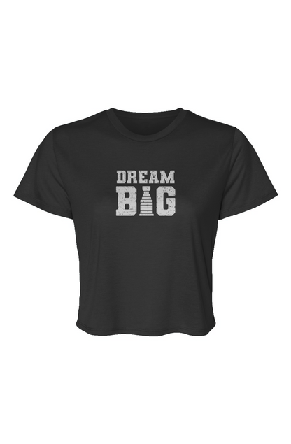 Barn Beauty Dream Big Cropped Tee Black | Barn Garb Hockey Threads