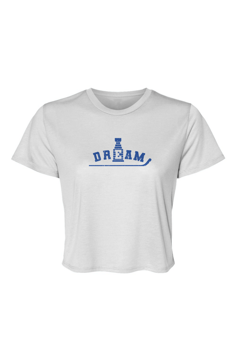 Barn Beauty Dream Cropped Tee White | Barn Garb Hockey Threads