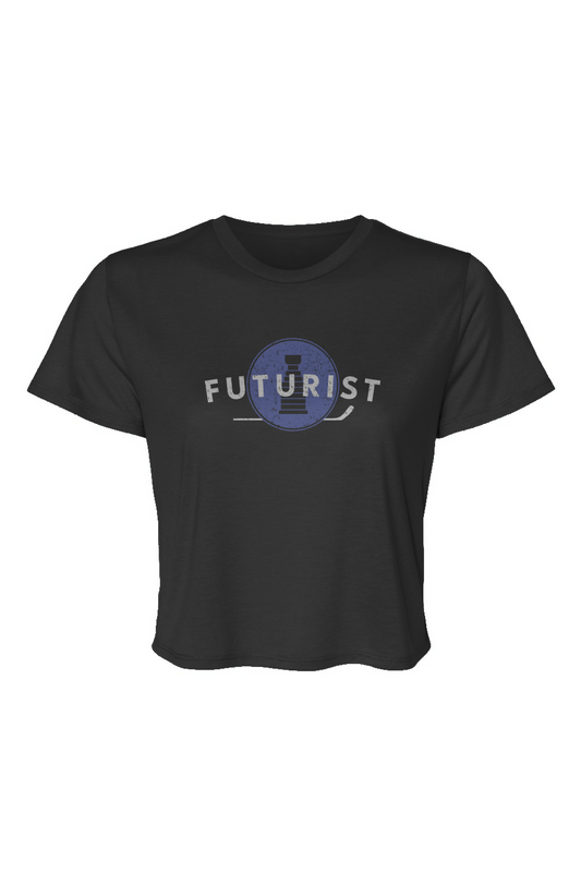 Barn Beauty Futurist Cropped Tee Black | Barn Garb Hockey Threads