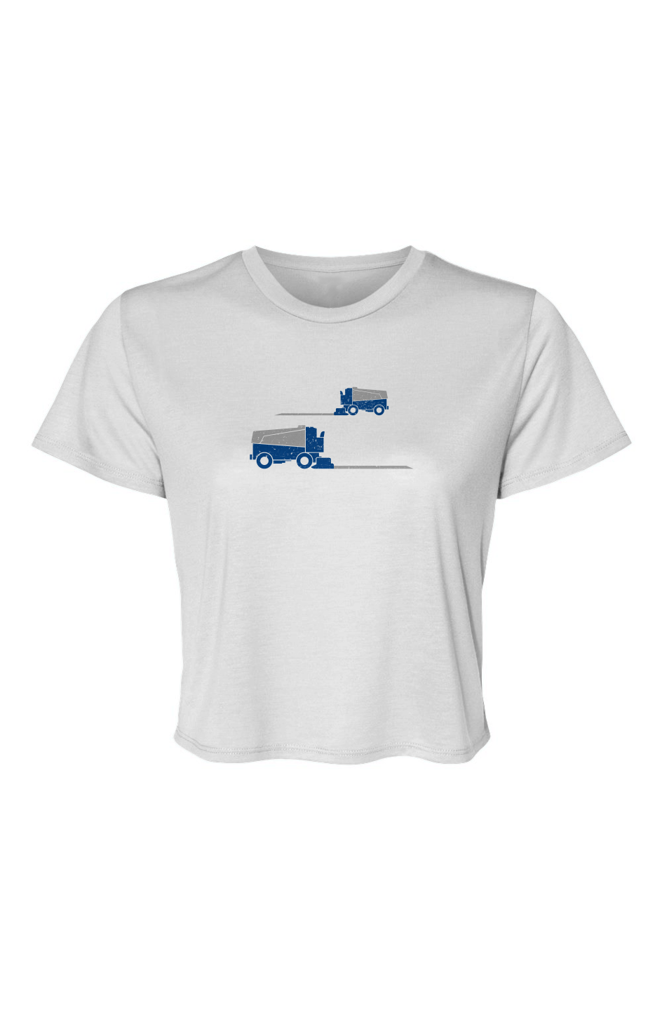 Barn Beauty Resurfacer Cropped Tee White | Barn Garb Hockey Threads