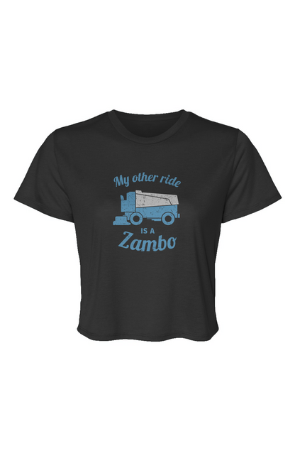 Barn Beauty Zambo Cropped Tee Black | Barn Garb Hockey Threads