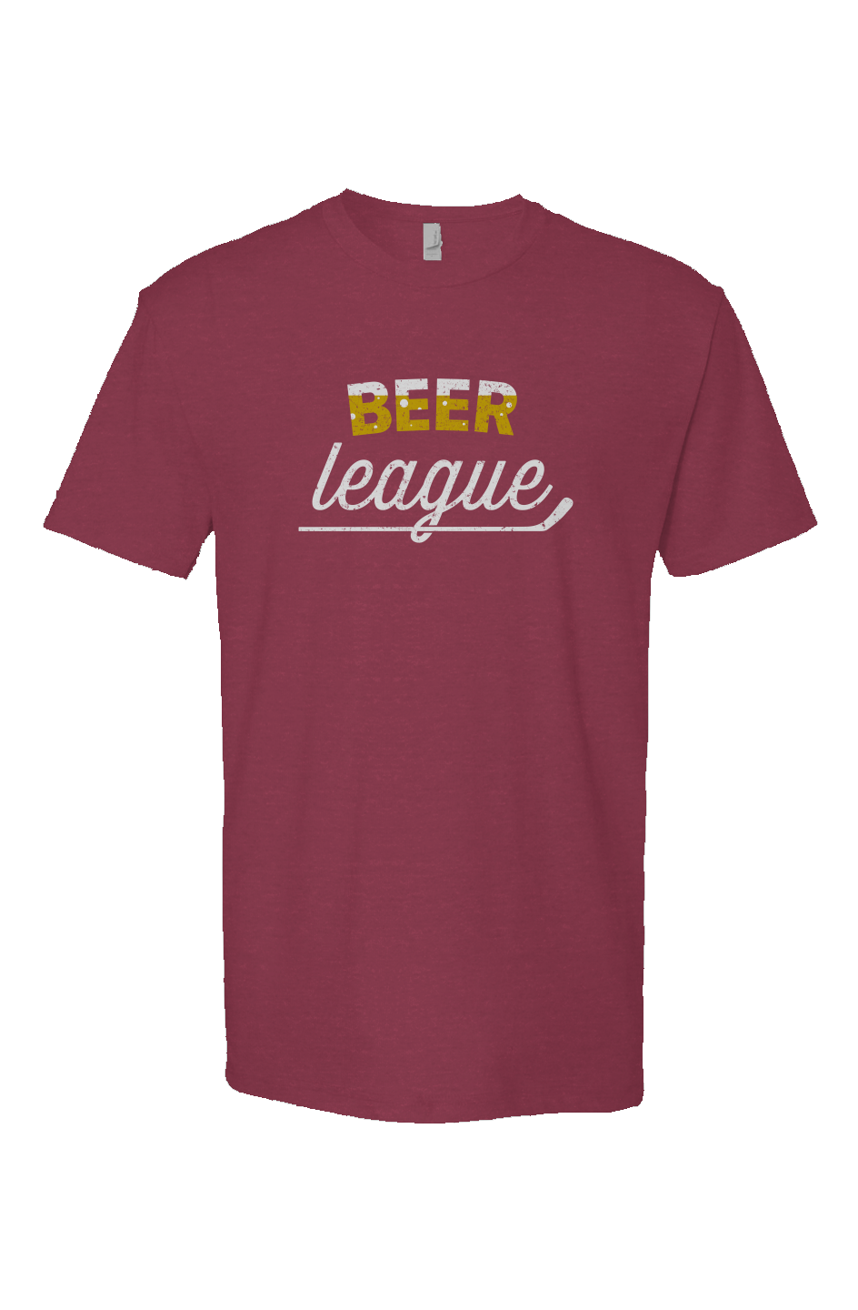 Beer League Breakaway Performance Tee Cardinal | Barn Garb Hockey Threads