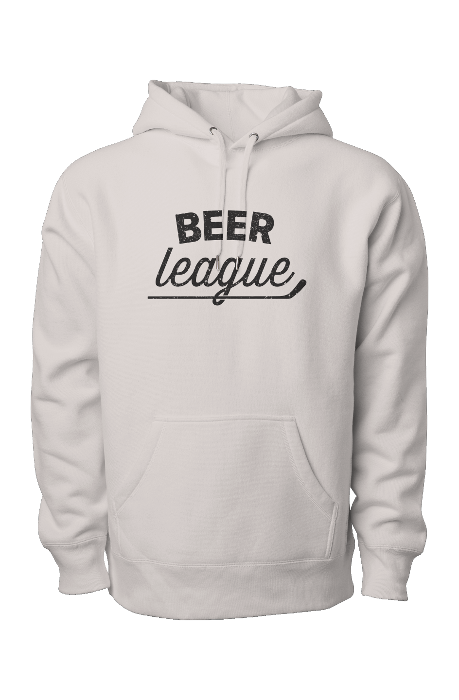 Beer League Legend Heavyweight Hoodie Bone | Barn Garb Hockey Threads