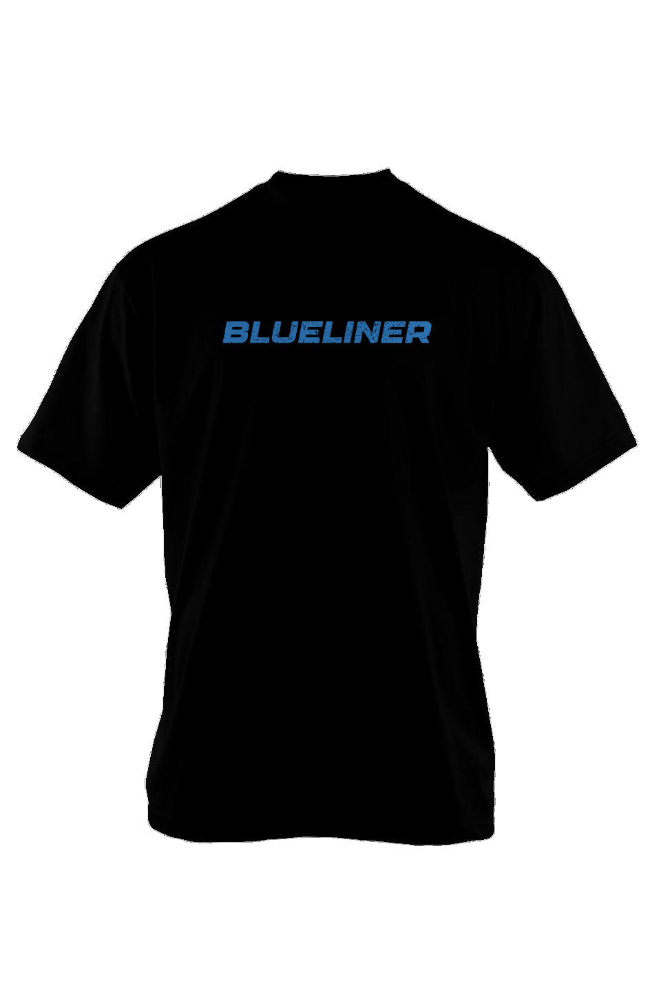 Blueliner 90s Throwback Tee Black | Barn Garb Hockey Threads