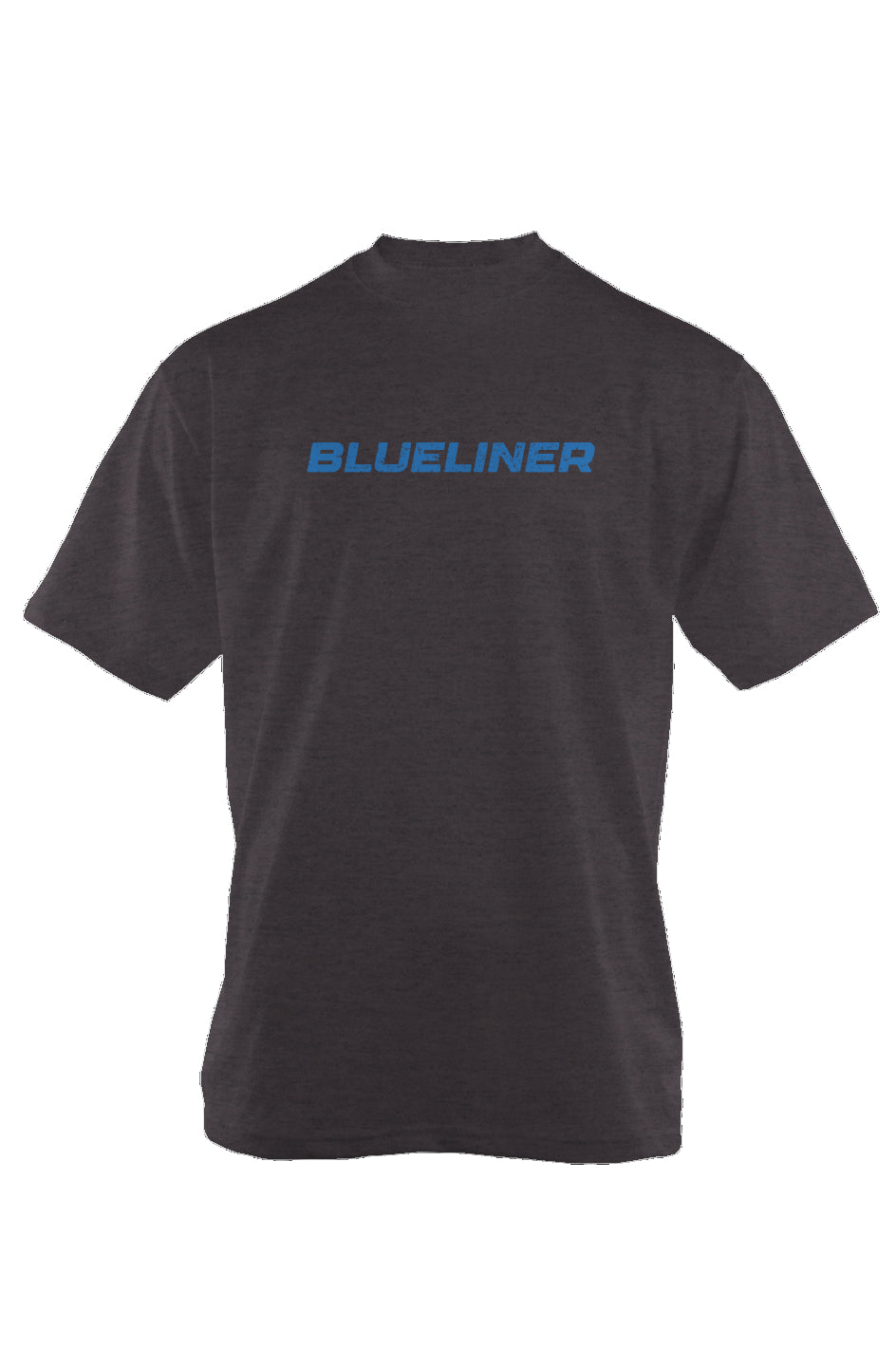 Blueliner 90s Throwback Tee Charcoal | Barn Garb Hockey Threads