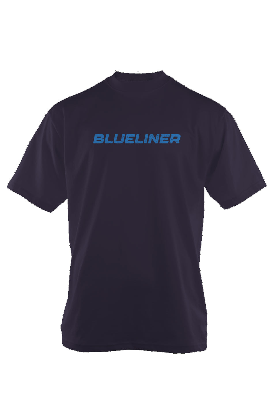 Blueliner 90s Throwback Tee Navy Blue | Barn Garb Hockey Threads