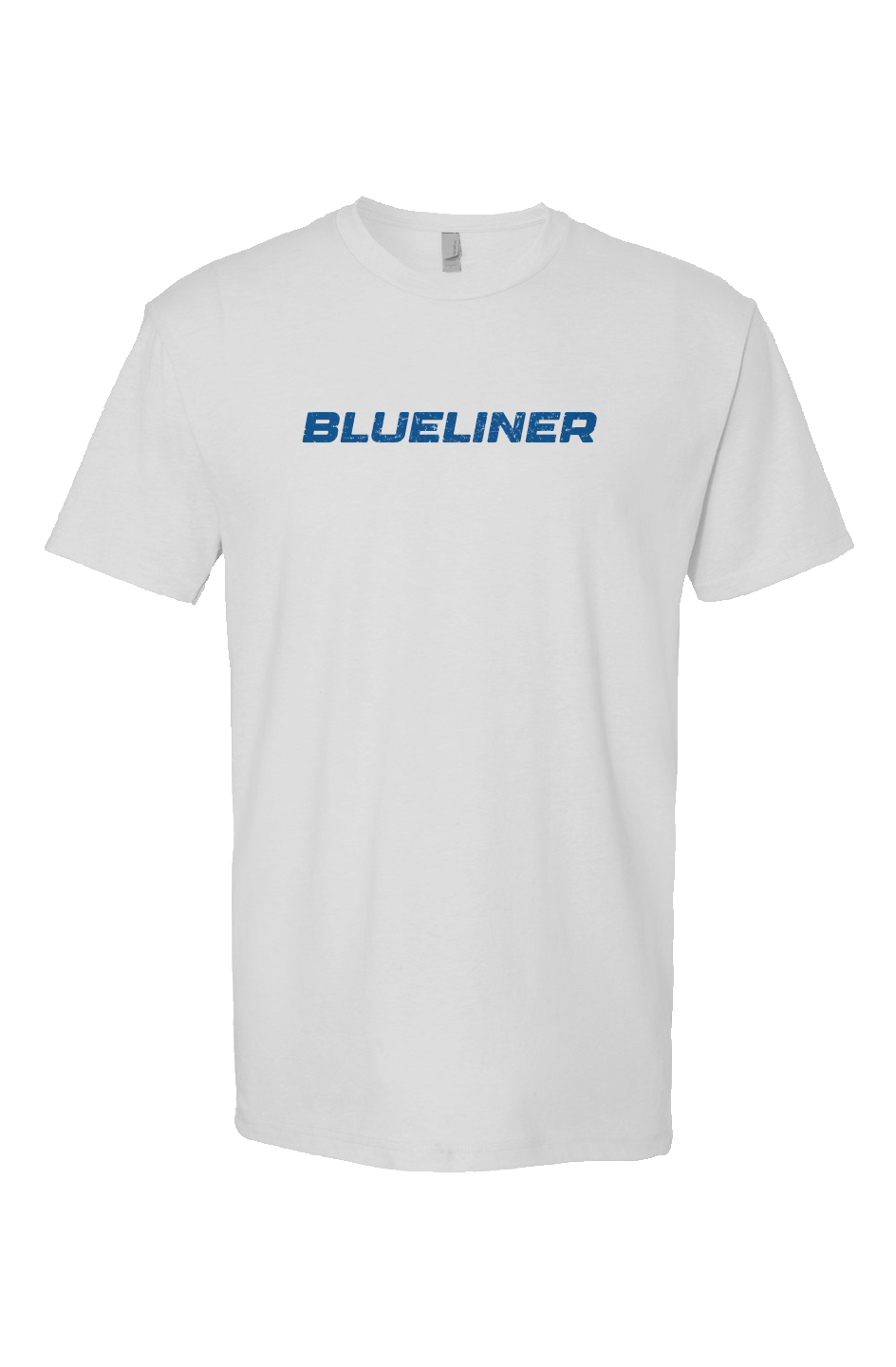 Blueliner Breakaway Performance Tee White | Barn Garb Hockey Threads