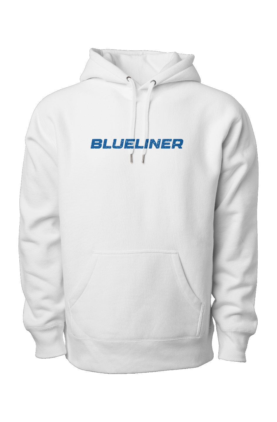 Blueliner Legend Heavyweight Hoodie White | Barn Garb Hockey Threads