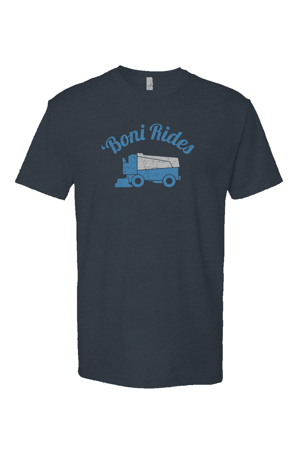 Boni' Rides Breakaway Performance Tee Navy Blue | Barn Garb Hockey Threads