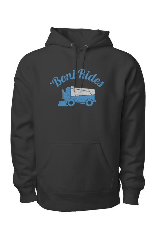 Boni' Rides Legend Heavyweight Hoodie Black | Barn Garb Hockey Threads