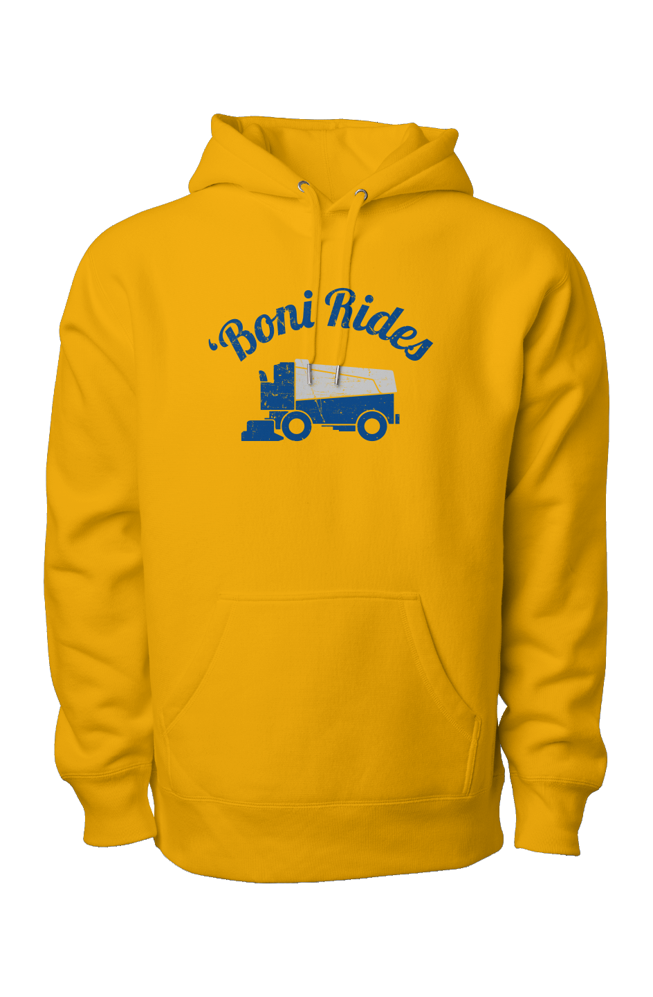 Boni' Rides Legend Heavyweight Hoodie Gold | Barn Garb Hockey Threads