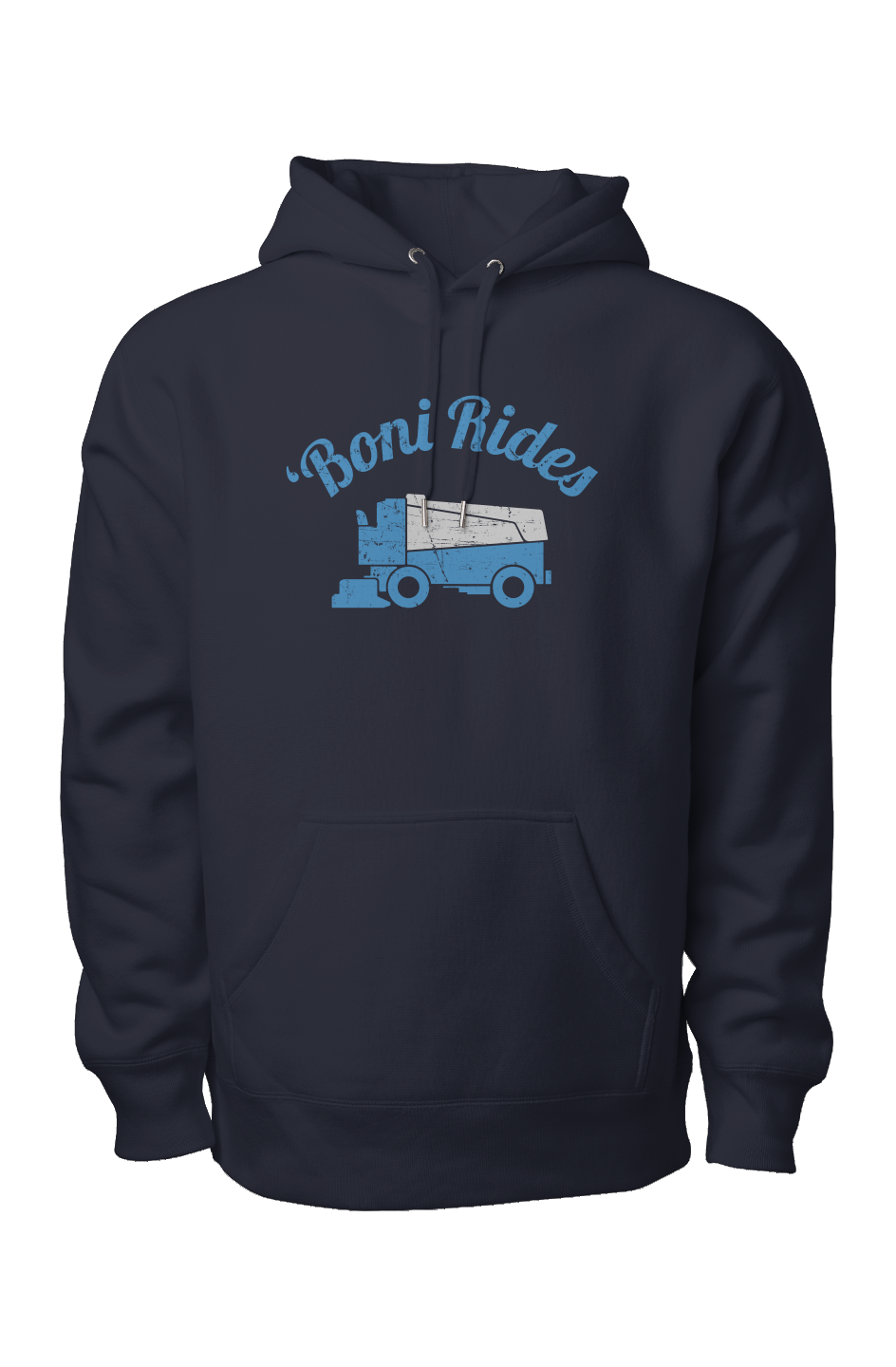Boni' Rides Legend Heavyweight Hoodie Navy Blue | Barn Garb Hockey Threads