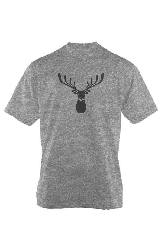 Buckshot 90s Throwback Tee Grey | Barn Garb Hockey Threads