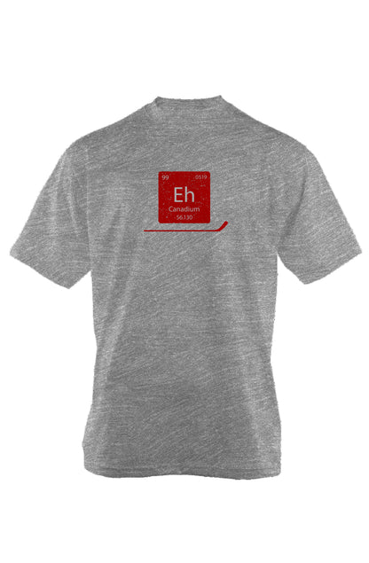 Canadium 90s Throwback Tee Grey | Barn Garb Hockey Threads