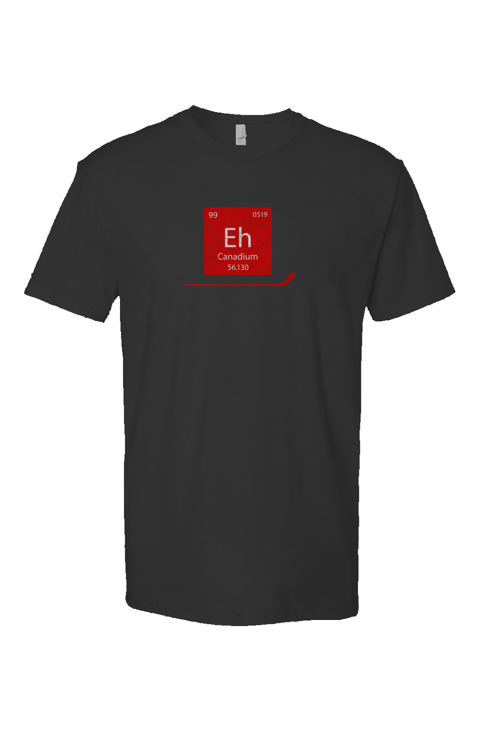 Canadium Breakaway Performance Tee Black | Barn Garb Hockey Threads