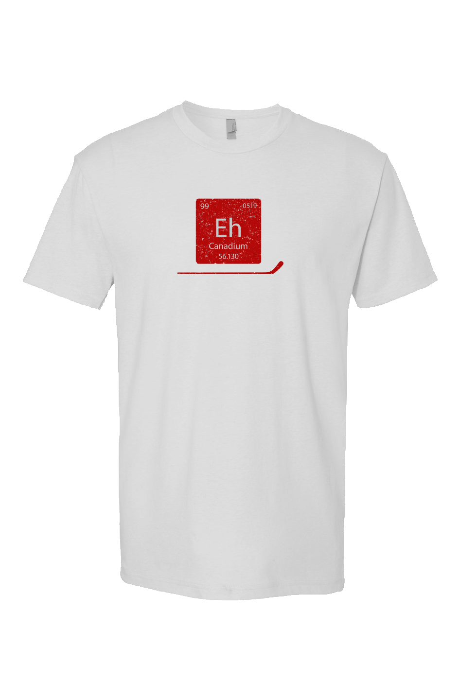 Canadium Breakaway Performance Tee White | Barn Garb Hockey Threads