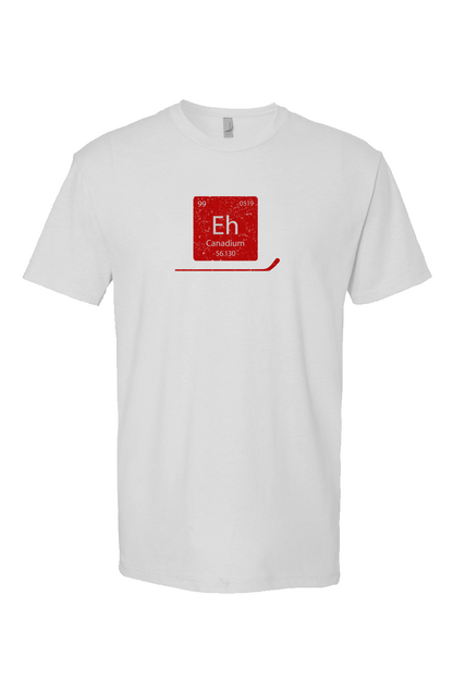 Canadium Breakaway Performance Tee White | Barn Garb Hockey Threads