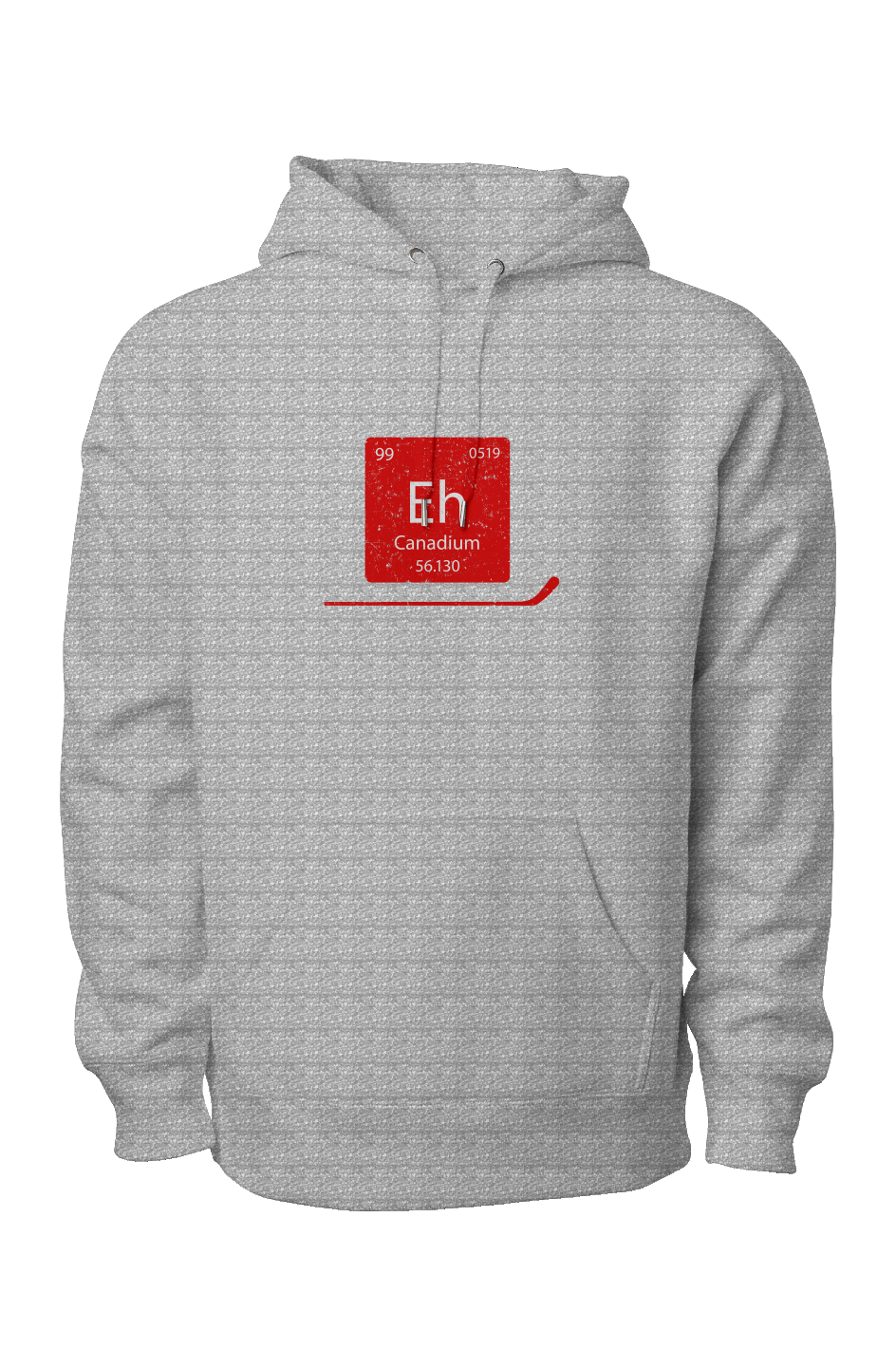 Canadium Legend Heavyweight Hoodie Grey | Barn Garb Hockey Threads