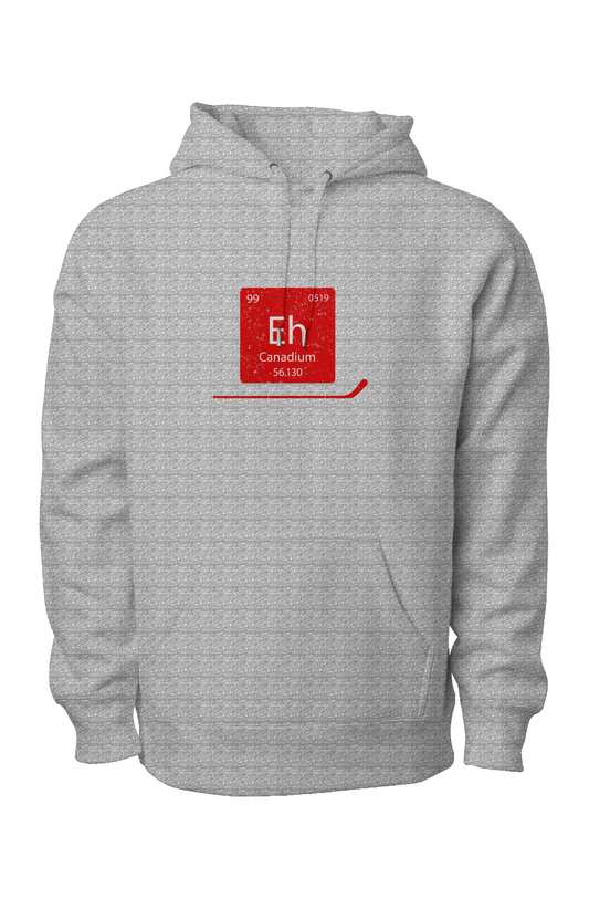 Canadium Legend Heavyweight Hoodie Grey | Barn Garb Hockey Threads