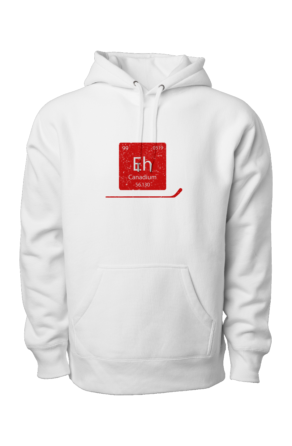 Canadium Legend Heavyweight Hoodie White | Barn Garb Hockey Threads
