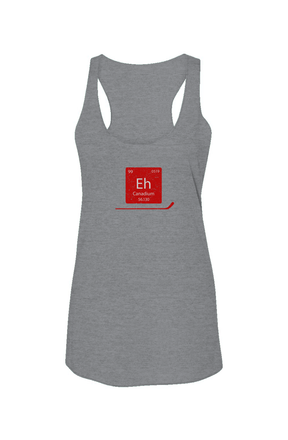 Canadium Racerback Barn Tank Grey | Barn Garb Hockey Threads