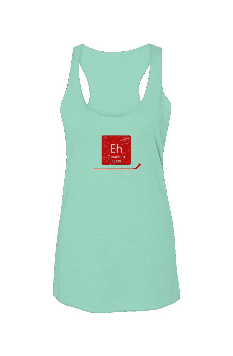 Canadium Racerback Barn Tank Mint | Barn Garb Hockey Threads