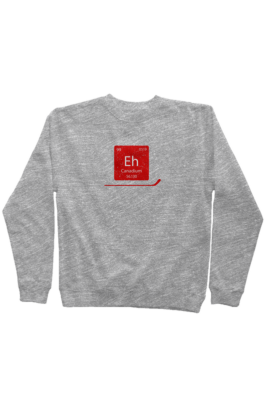 Canadium Rinkside Crewneck Sweatshirt Grey | Barn Garb Hockey Threads
