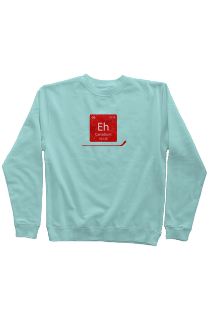 Canadium Rinkside Crewneck Sweatshirt Mint | Barn Garb Hockey Threads