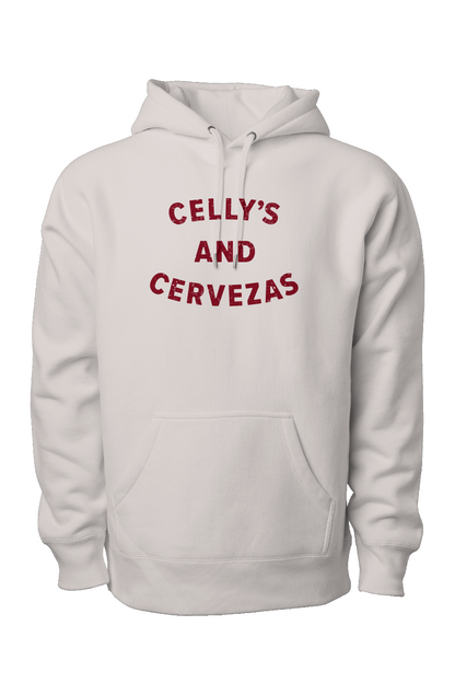Celly's and Cervezas Legend Heavyweight Hoodie Bone | Barn Garb Hockey Threads