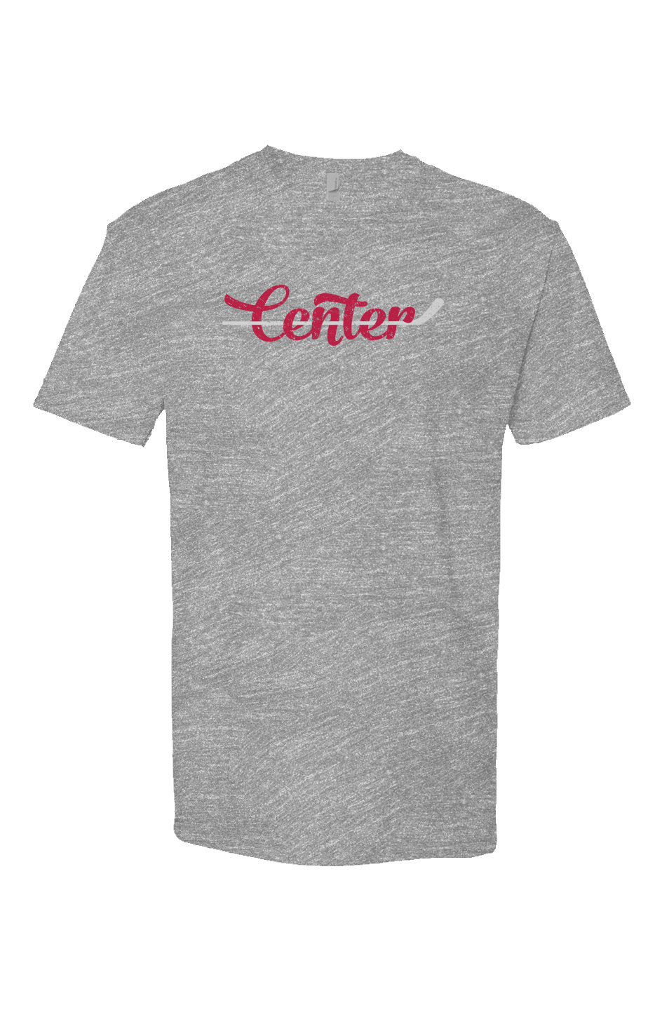 Center Breakaway Performance Tee Grey | Barn Garb Hockey Threads