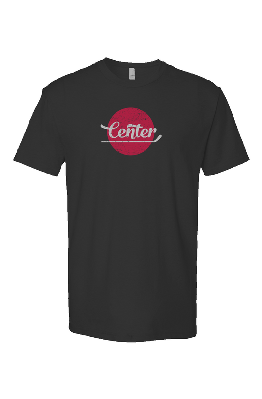 Center Dot Breakaway Performance Tee Black | Barn Garb Hockey Threads