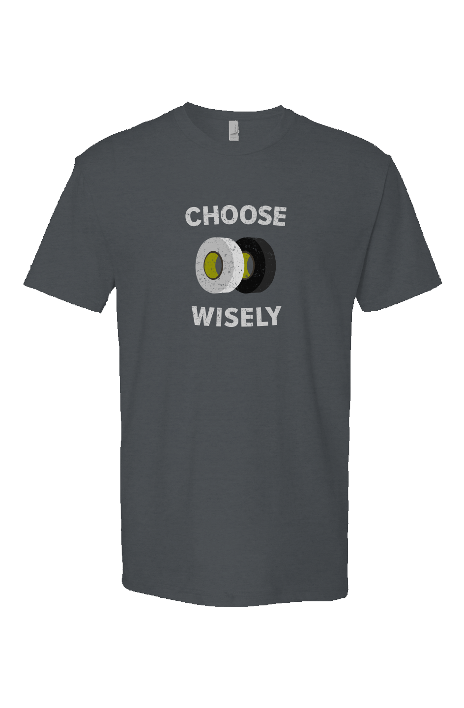 Choose Wisely Breakaway Performance Tee Indigo Blue | Barn Garb Hockey Threads