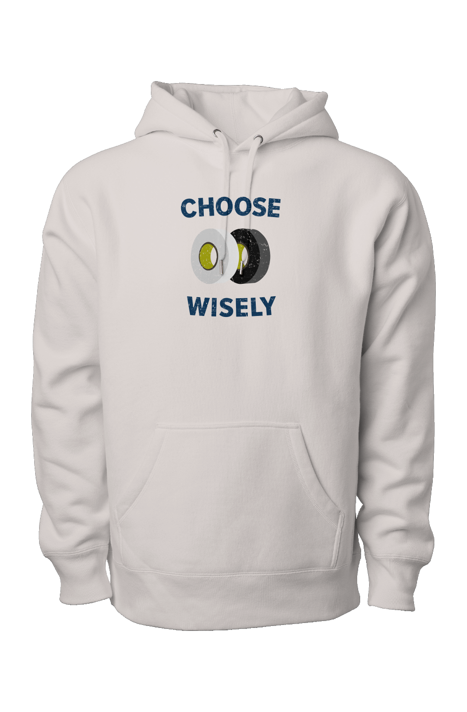 Choose Wisely Legend Heavyweight Hoodie Bone | Barn Garb Hockey Threads