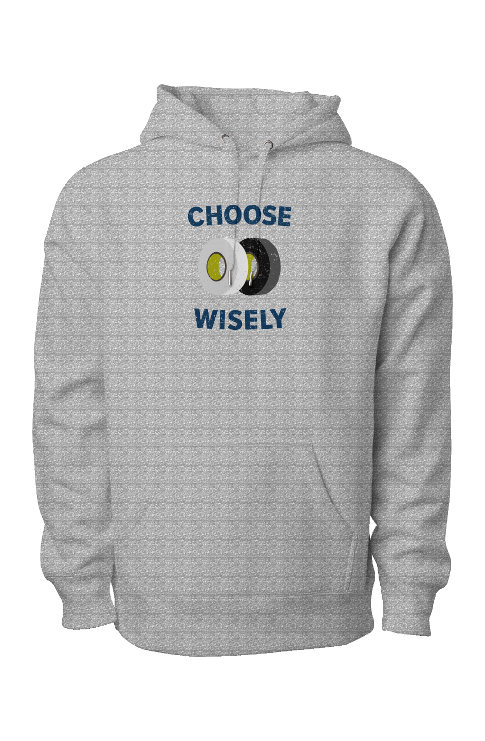 Choose Wisely Legend Heavyweight Hoodie Grey | Barn Garb Hockey Threads