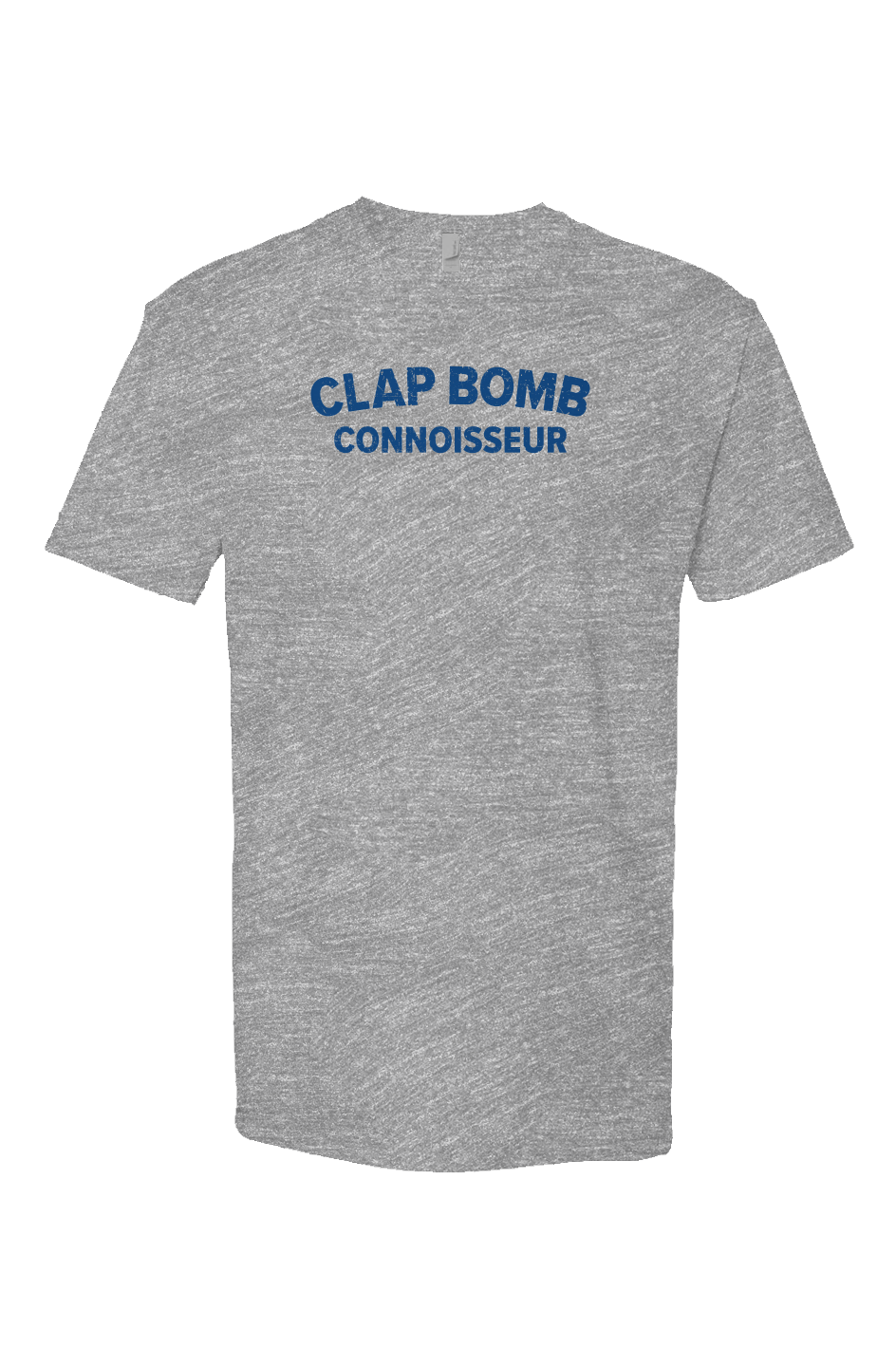 Clap Bomb Connoisseur Breakaway Performance Tee Grey | Barn Garb Hockey Threads