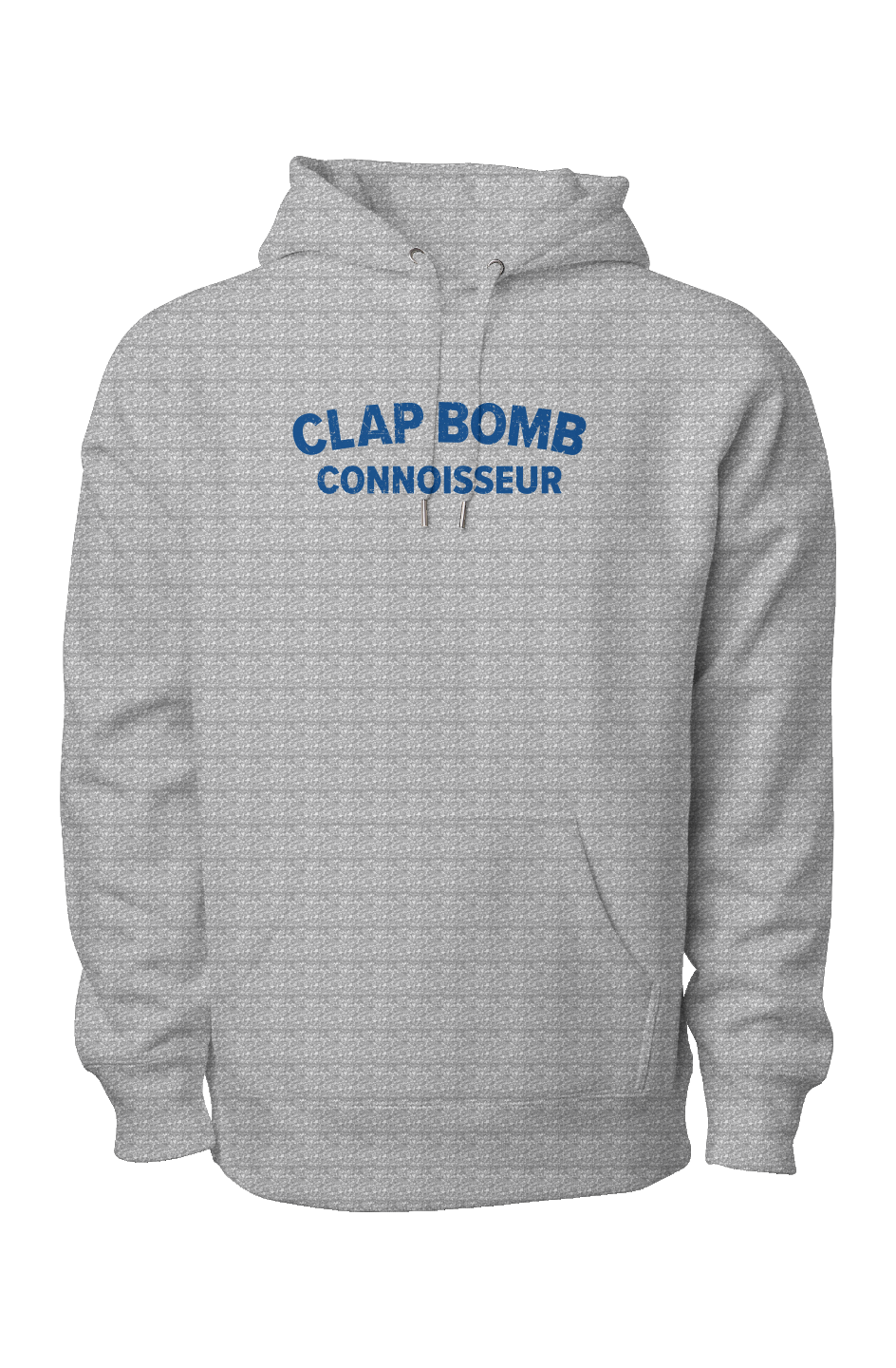 Clap Bomb Connoisseur Legend Heavyweight Hoodie Grey | Barn Garb Hockey Threads