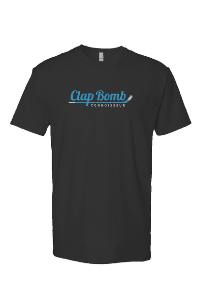 Clap Bomb Connoisseur Stick Breakaway Performance Tee Black | Barn Garb Hockey Threads
