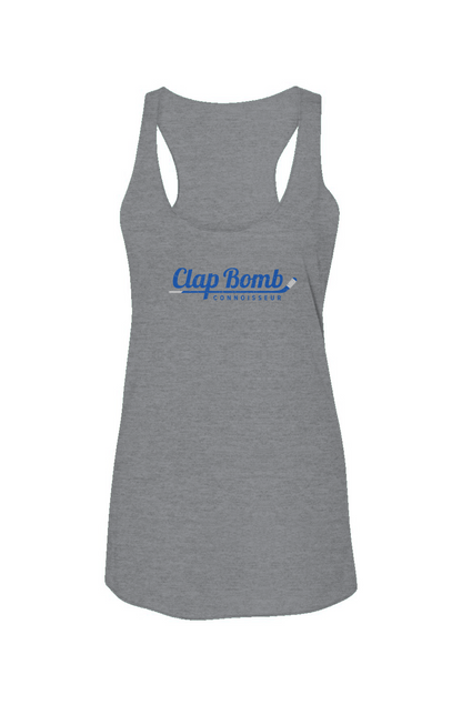 Clap Bomb Connoisseur Stick Racerback Barn Tank Grey | Barn Garb Hockey Threads