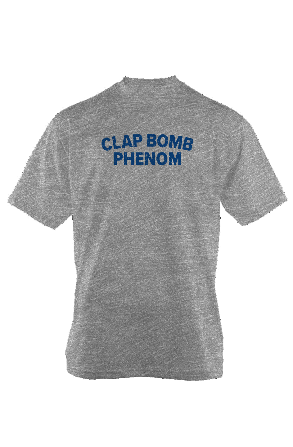 Clap Bomb Phenom 90s Throwback Tee Grey | Barn Garb Hockey Threads