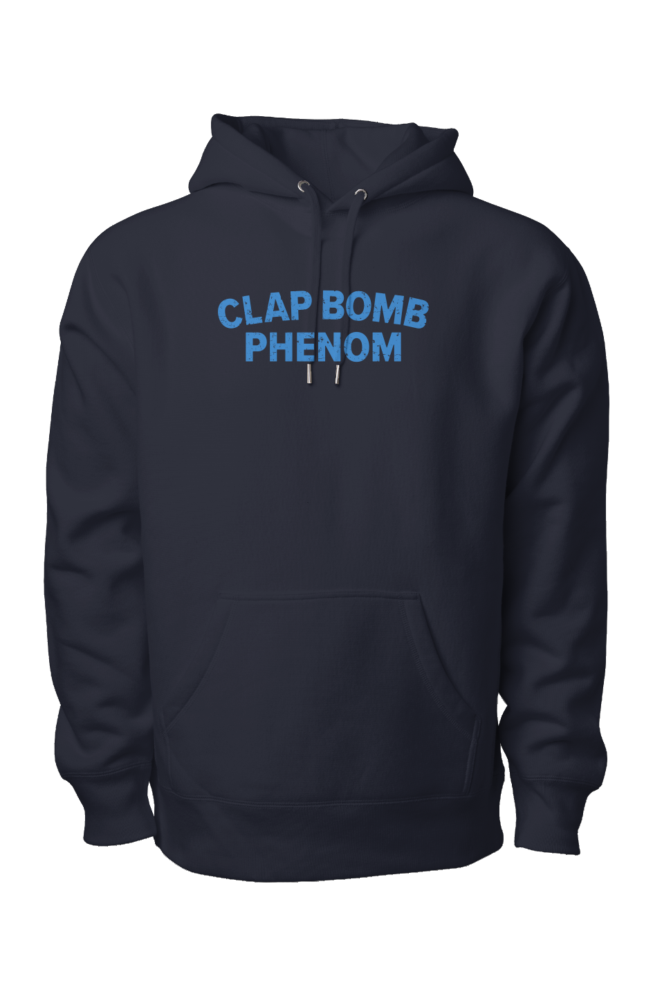 Clap Bomb Phenom Legend Heavyweight Hoodie Navy Blue | Barn Garb Hockey Threads