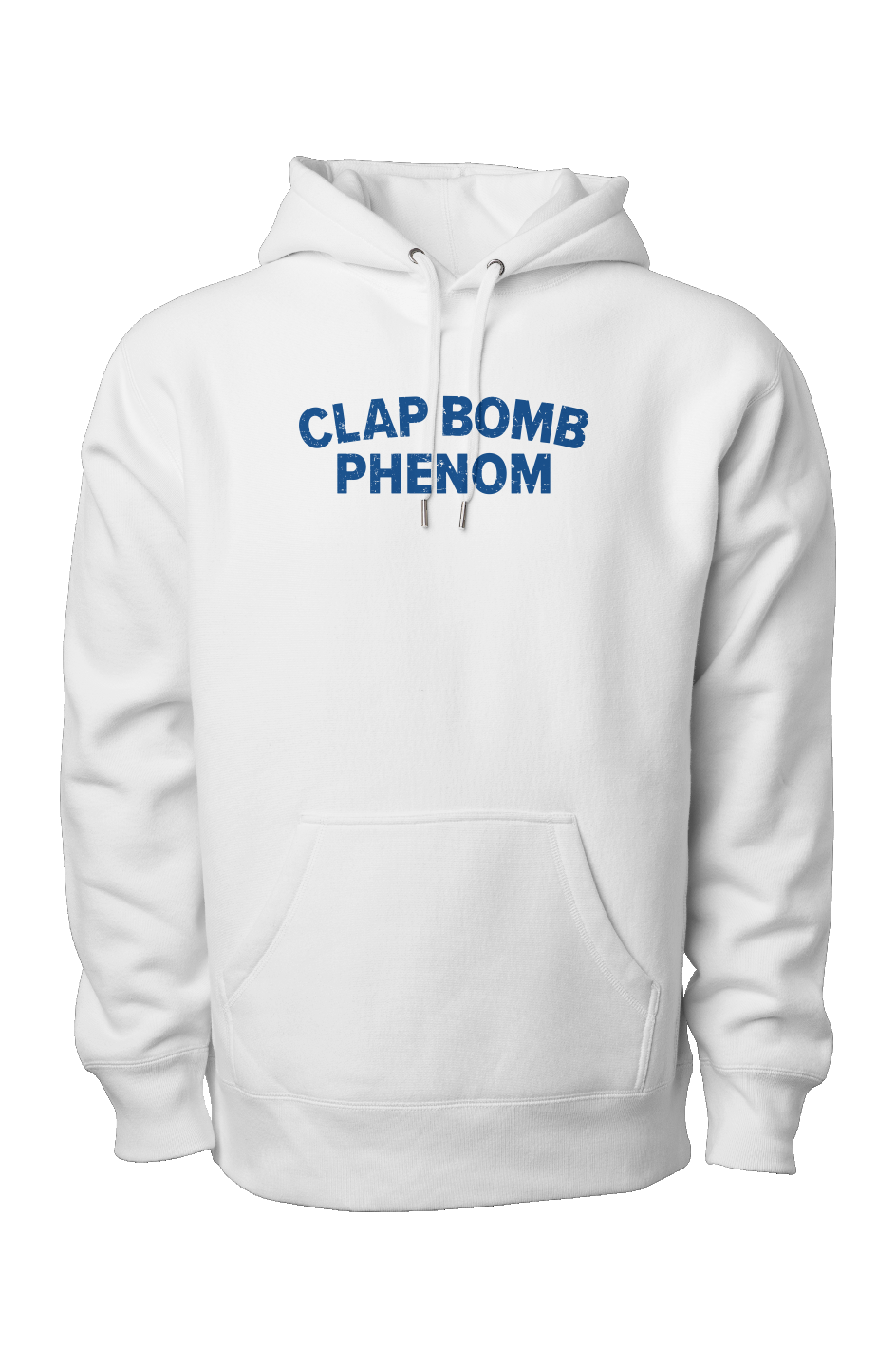 Clap Bomb Phenom Legend Heavyweight Hoodie White | Barn Garb Hockey Threads