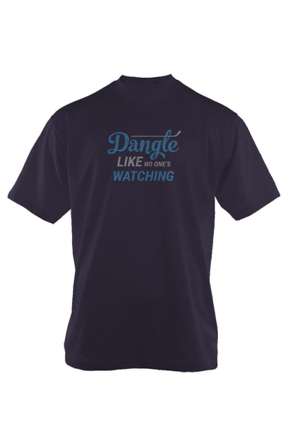Dangle Like No One's Watching 90s Throwback Tee Navy Blue | Barn Garb Hockey Threads