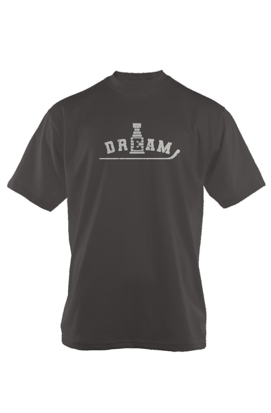 Dream 90s Throwback Tee Charcoal | Barn Garb Hockey Threads