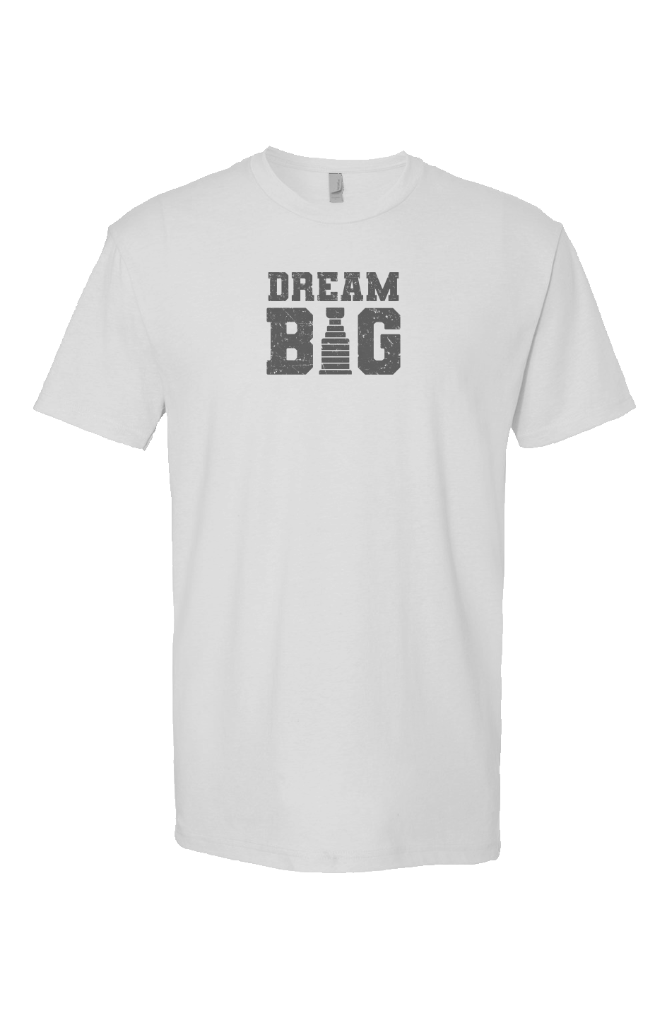 Dream Big Breakaway Performance Tee White | Barn Garb Hockey Threads
