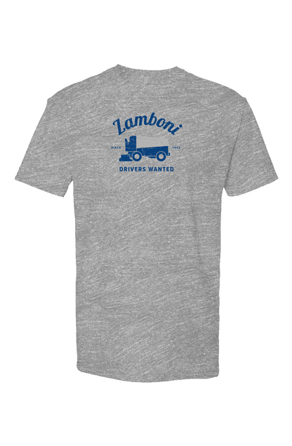Drivers Wanted Breakaway Performance Tee Heather Grey | Barn Garb Hockey Threads