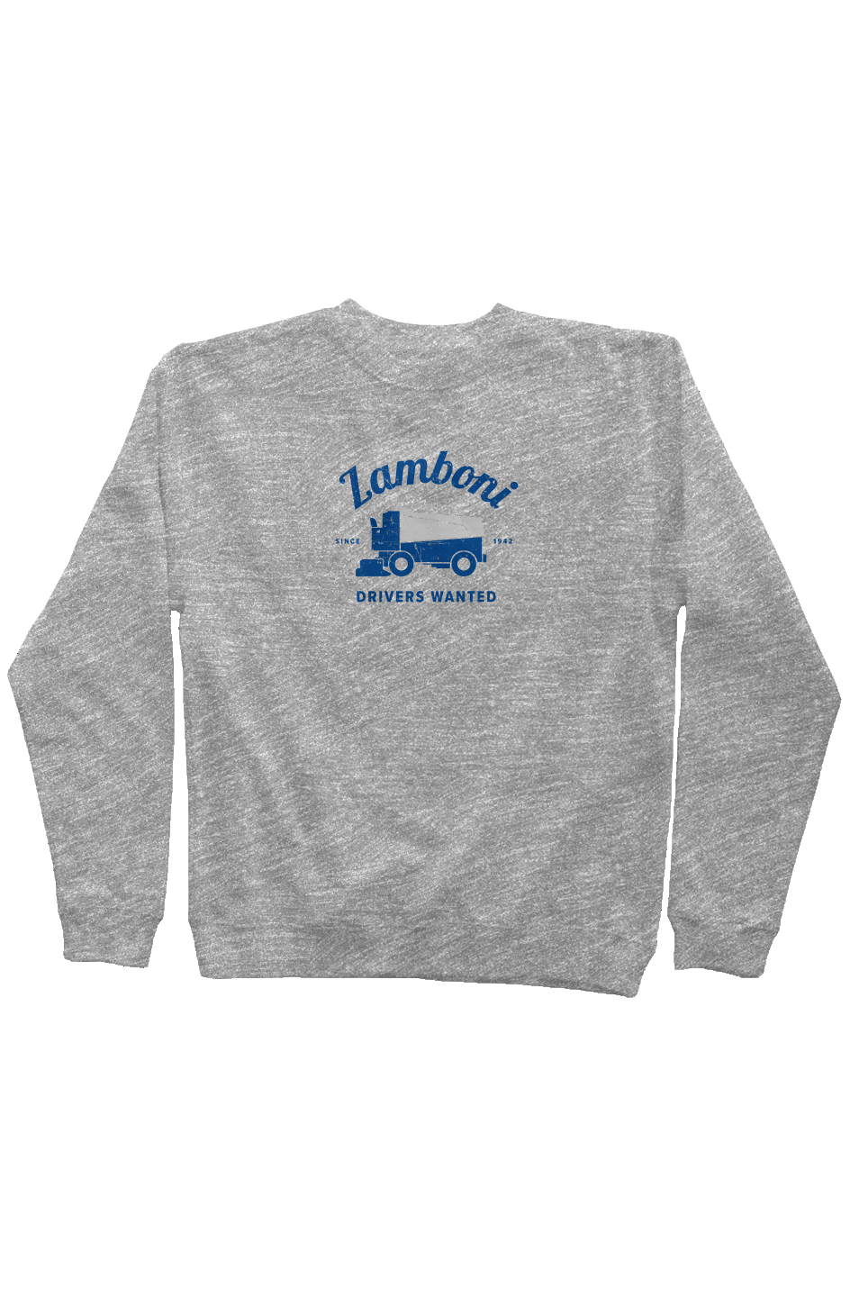 Drivers Wanted Rinkside Crewneck Sweatshirt Grey | Barn Garb Hockey Threads