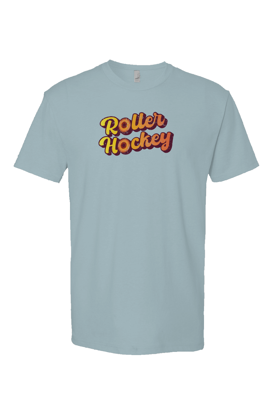 Feeling Groovy Roller Hockey Breakaway Performance Tee Ice Blue | Barn Garb Hockey Threads